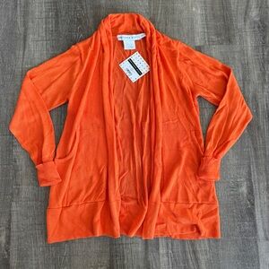 NWT Gretchen Scott Open Cardigan Sweater